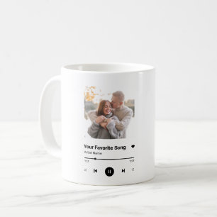 Mug Chanson Personnalisée Chanson Favorite Chanson Une
