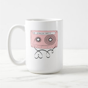 Mug Chansons d'amour pour la bande de cassette de la S