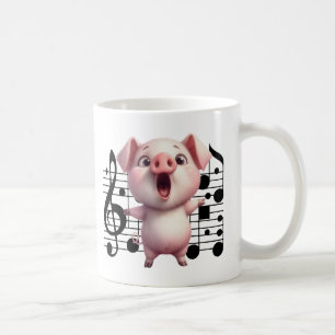 Mug Chanter du cochon - LaLaLaLaGood Morning