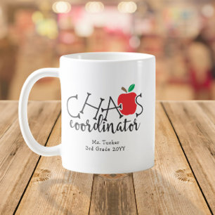 Mug Chaos Coordinateur Cadeau pour enseignant