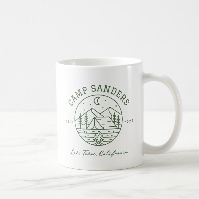 Mug Chapeau de camionnette Bachelorette de camp sur me (Droite)