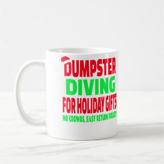 Mug Chapeau de Noël de Père Noël Fouilleur de Conteneu