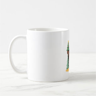 Mug Chapeau de Père Noël pour sapin de Noël Bigfoot (1