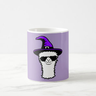 Mug Chapeau de sorcière cool en lunettes de soleil Lam