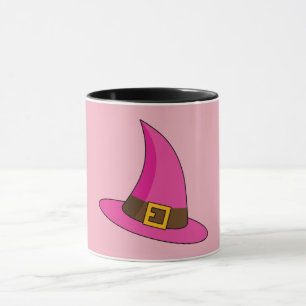 Mug Chapeau de sorcière rose