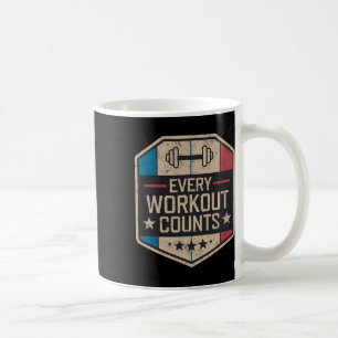 Mug Chaque Exercice Compte Drôle Sayings Gym Sayings M