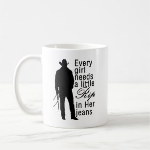 Mug Chaque Fille A Besoin D'Une Petite Rip Dans Ses Je
