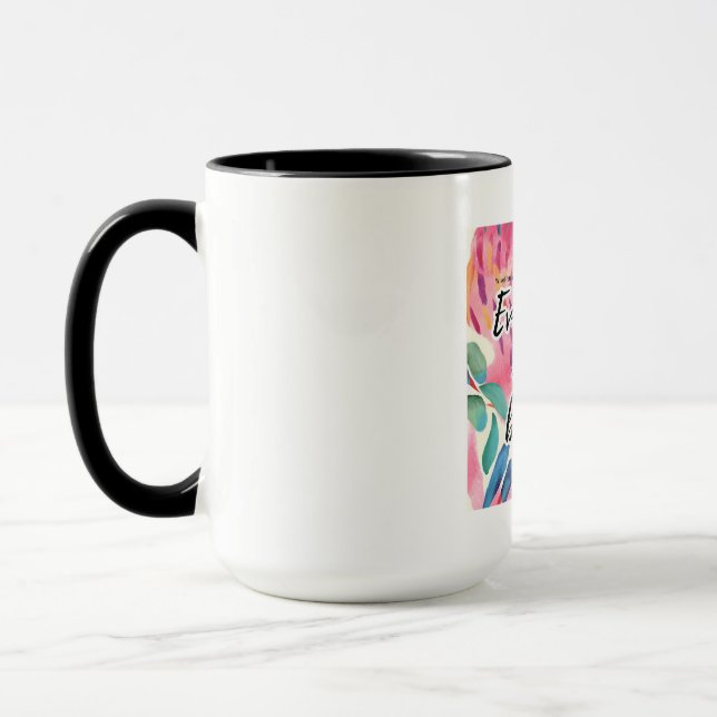 Mug Chaque fin est un nouveau 2 Débutant (Gauche)
