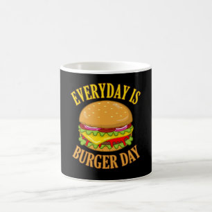 Mug Chaque Jour Est Burger Day Cheeseburger Hamburger