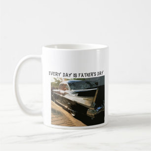 Mug Chaque jour est fête des pères, Chevy Bel Air,