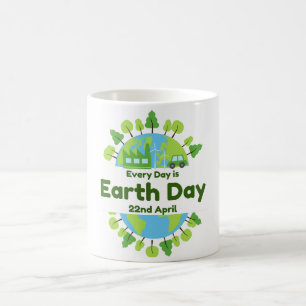 Mug Chaque Jour Est Jour des terres   JOUR DES TERRES