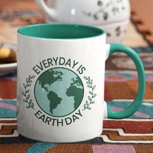 Mug Chaque Jour Est Le Jour De La Terre - Amoureux De