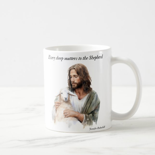 Mug Chaque mouton compte pour le berger (Droite)
