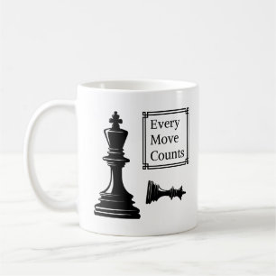 Mug chaque mouvement compte citer les échecs et les ma