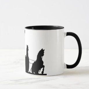 Mug Char de Porte de Brandebourg Et colonnes, Berlin,