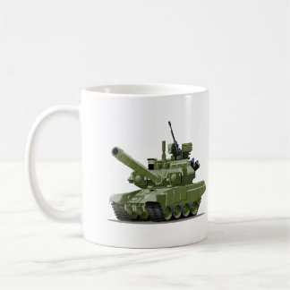 Mug Char moderne blindé tank