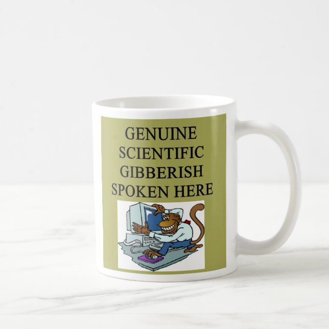 Mug charabia scientifique, charabia scientifique (Droite)