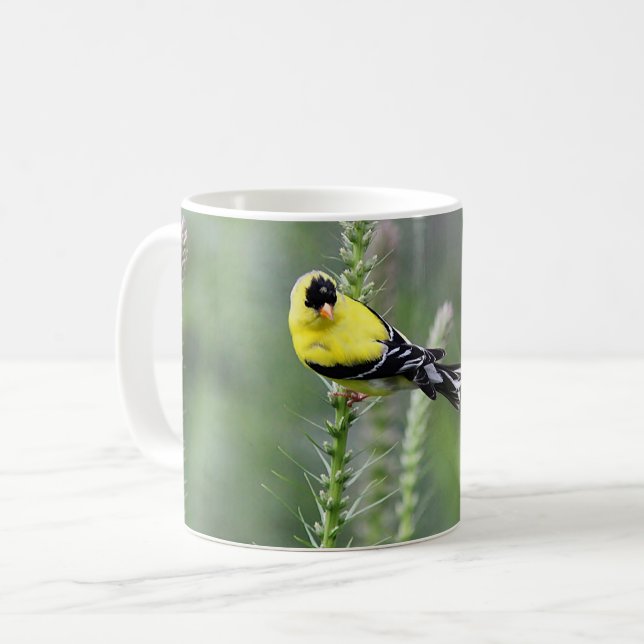 Mug Chardonneret américain (Devant gauche)