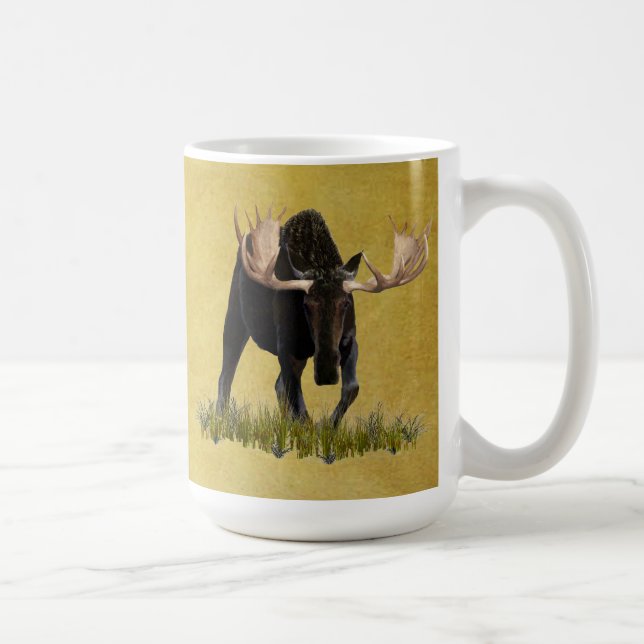 Mug Charging Bull Moose (Droite)