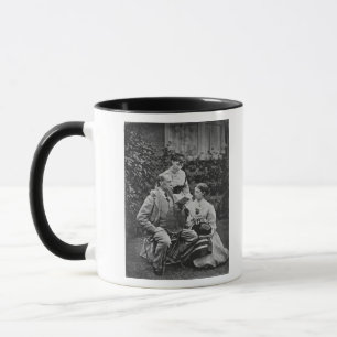 Mug Charles Dickens avec deux de ses filles