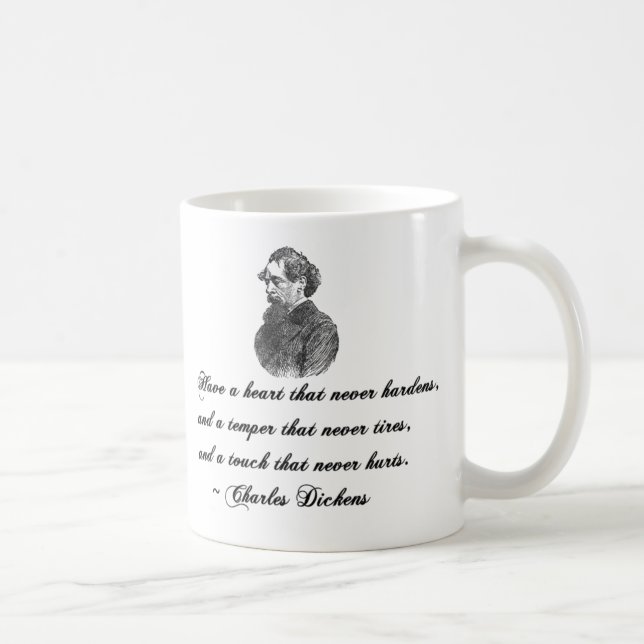 Mug Charles Dickens Notre Citation D'Ami Mutuel (Droite)