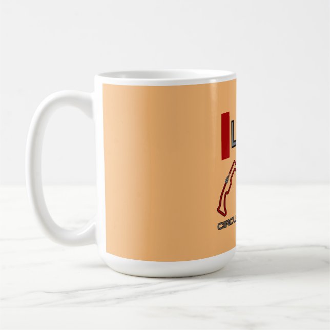 Mug Charles Leclerc, Formule 1, Grand Prix de Monaco (Gauche)