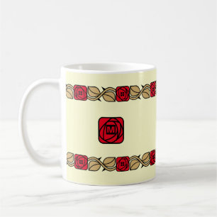 Mug Charles Mackintosh Arts & Artisanat Style Rose Fri