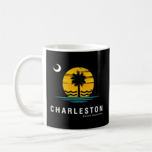 Mug Charleston Caroline du Sud Sc Palmetto Moon couche