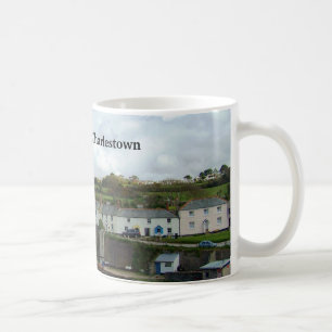 Mug Charlestown Harbour Cornwall UK Poldark Situation