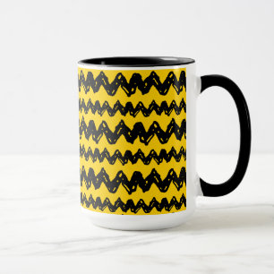 Mug Charlie Brown Zig Zag Motif