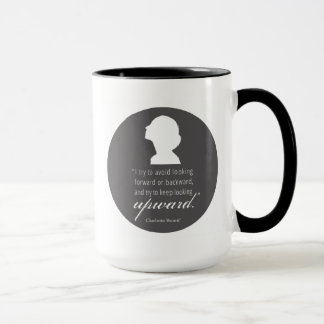 Mug Charlotte Bronte - Continuez À Regarder Vers Le Ha