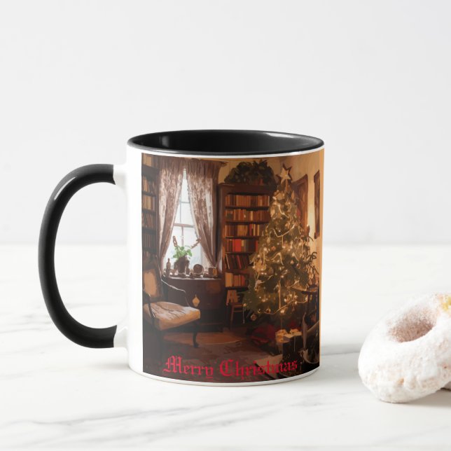 Mug Charme de Yuletide (Avec donut)