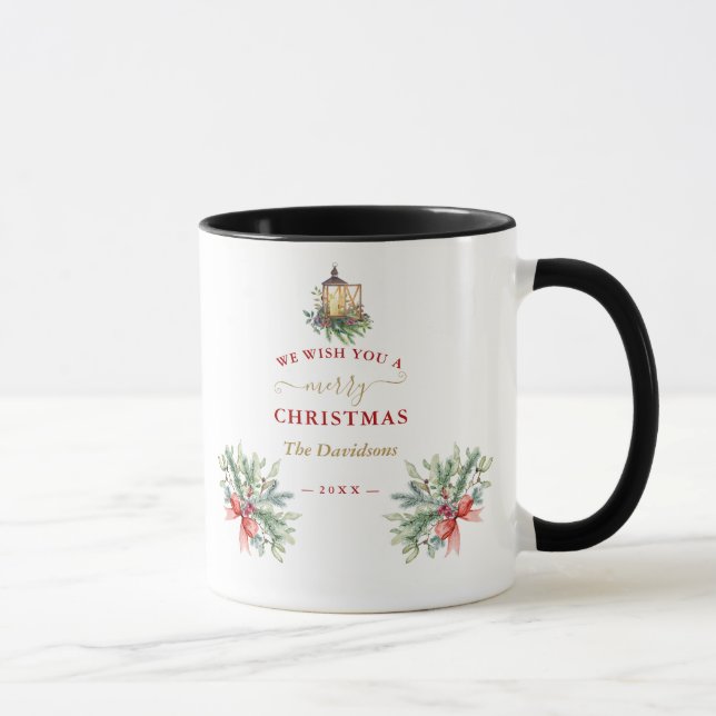 Mug Charme Nous Vous Souhaitons Une Merveilleuse Couro (Droite)