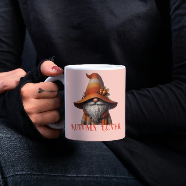 Mug Charming Autumn Gnome Lover - Cosy Fall Vibes (Créateur téléchargé)