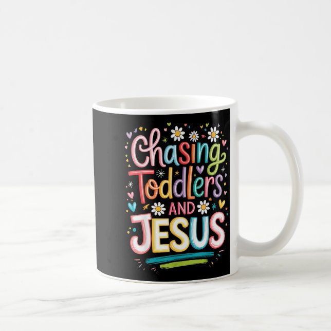 Mug Chasing Toddlers And Jesus  (Droite)