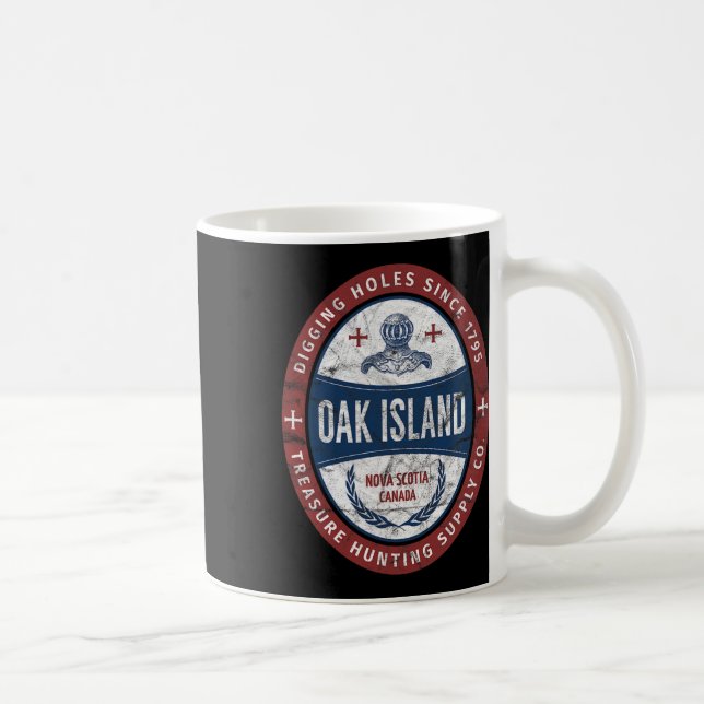 Mug Chasse au trésor de l'île de chêne Chevalier Templ (Droite)