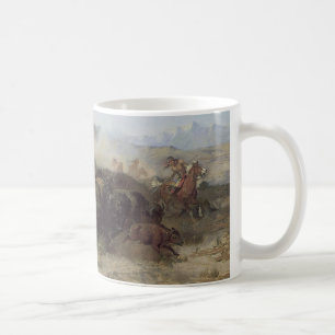 Mug Chasse aux bisons n° 26 par CM Russell, Indiens vi