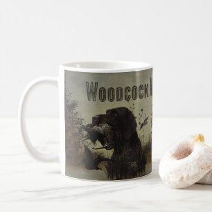 Mug Chasse en laine avec pointeur À poils durs alleman