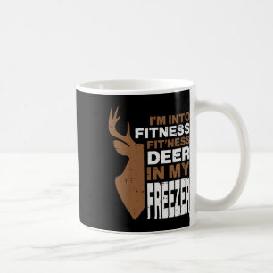 Mug Chasse Fitness Cerf Dans Freezer Drôle Chasseur Ho