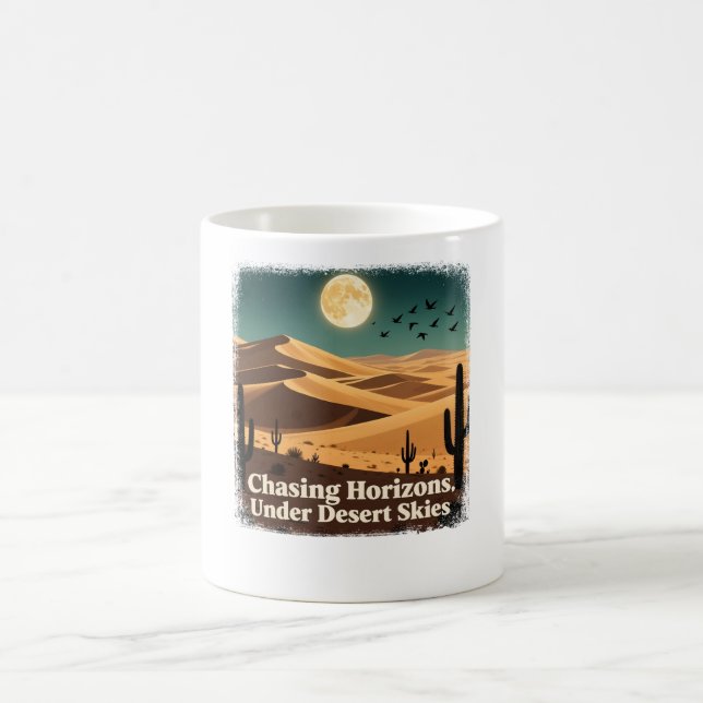 Mug Chasser les Horizons sous le ciel du désert (Centre)