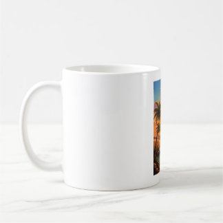 Mug Chasser l'heure dorée Désert Coucher de soleil Est