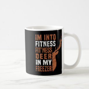 Mug Chasseur amusant Papa Je suis en forme Deer Freeze