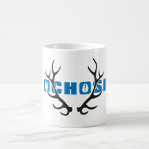 Chasseur d'Ochosi avec des baguettes