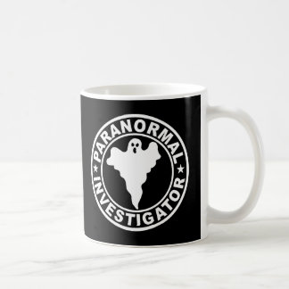 Mug Chasseur paranormal de fantôme de logo