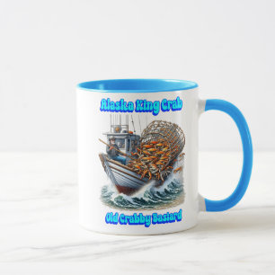 Mug Chasseurs de crabe Voyage Vieux bâtard de crabe