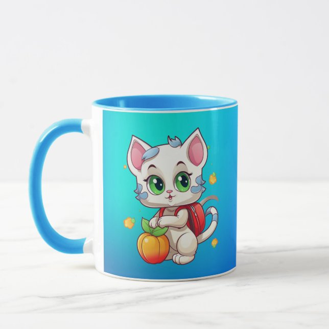 Mug Chat À L'École-85241 (Gauche)
