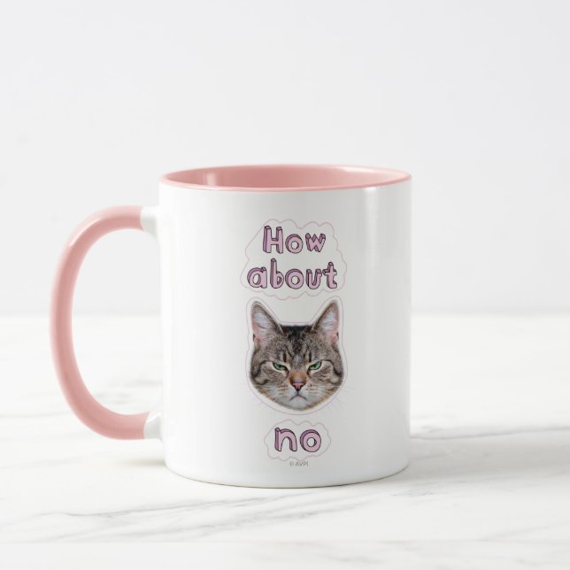 Mug Chat agacé (Gauche)