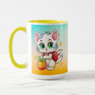 Mug Chat allant à l'école - École des chats-85241