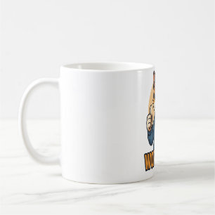 Mug Chat Anime - TRAVAILLEZ DUR style japonais motivat