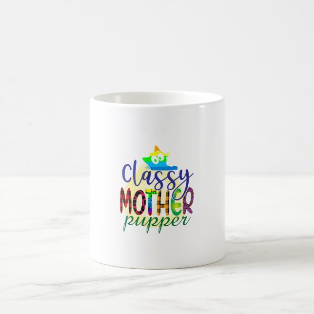 Mug Chat Art Classy Mère Pupper (Centre)